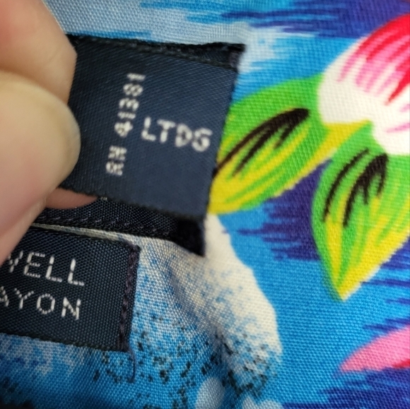 Polo Ralph Lauren Hawaiian Button Down Shirt XL - Picture 6 of 10